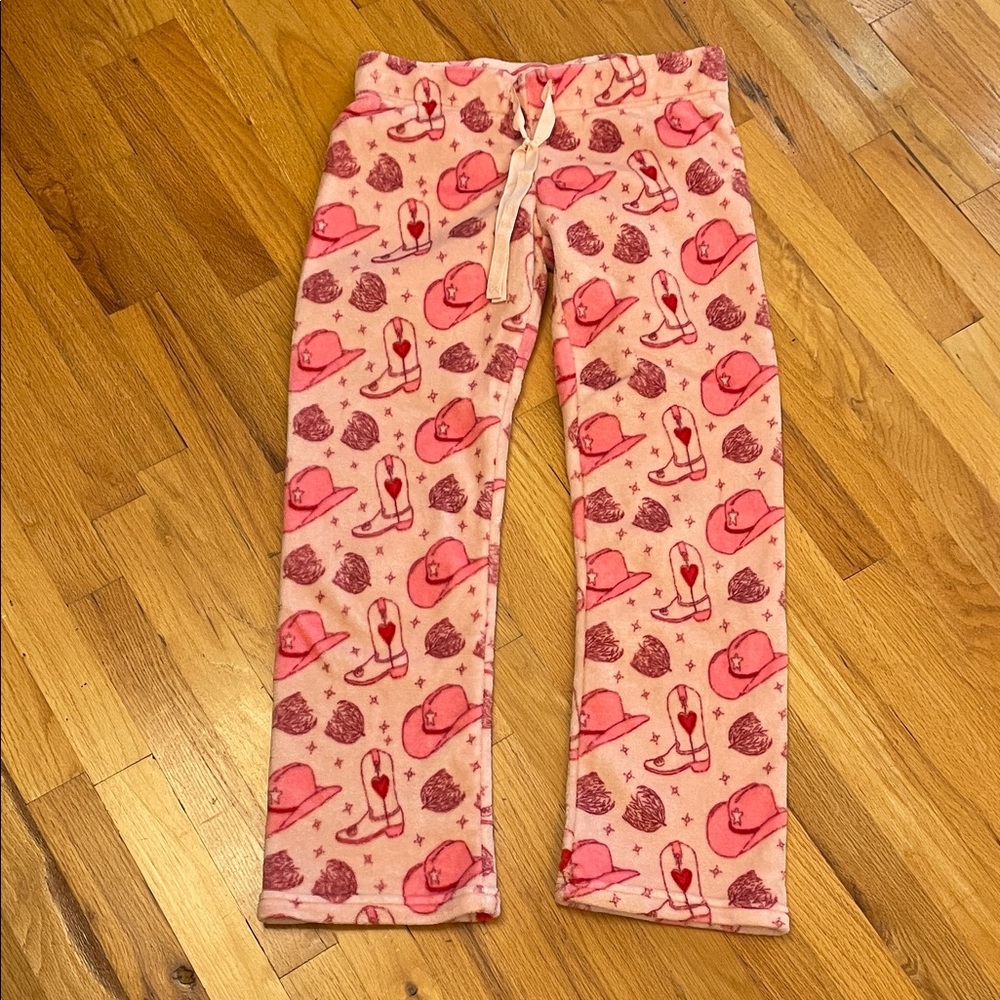Krissy Mast Pajama Pants/Bottoms. Size Small. COWGIRL THEME. EUC